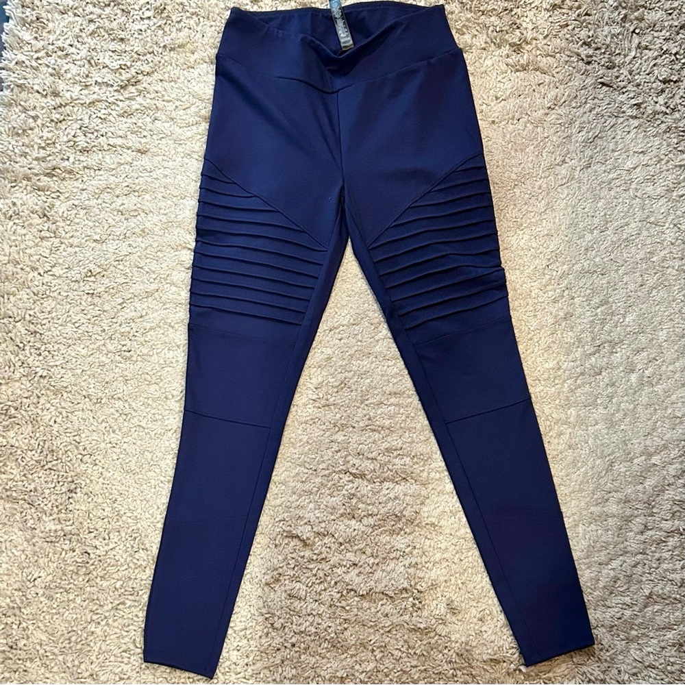 Lularoe Luxe Moto Leggings sz S